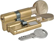 Цилиндровый механизм с вертушкой 164 SM/90 (40+10+40)mm латунь 5 кл.