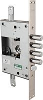 Замок врезной сувальдный с защёлкой 52.K771-S (левый)