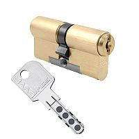 Цилиндровый механизм EVVA MCS ключ/ключ, латунь, 36х46