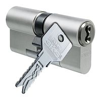 Цилиндровый механизм EVVA 3KS ключ/ключ, никель, 31х51